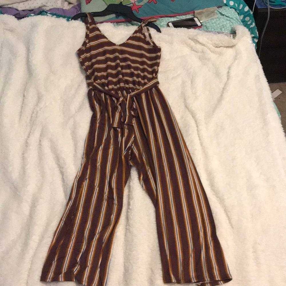 A ankle and cropped jumpsuit